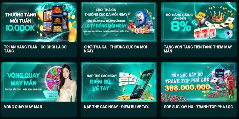 Tặng 388k khi chơi casino mỗi ngày 